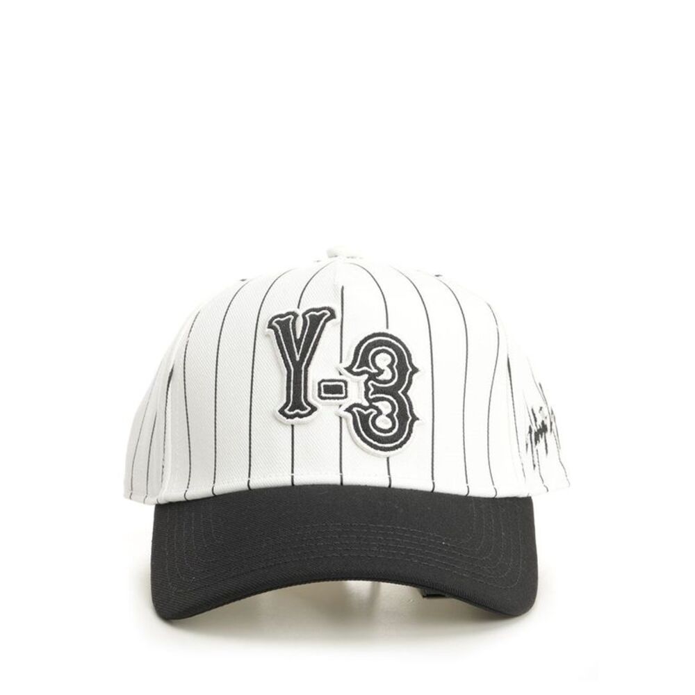 Adidas Y-3 Men Striped Baseball Cap